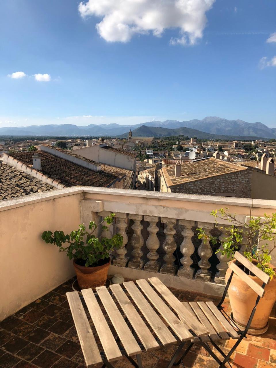 Vista De La Vila - Turismo De Interior. Llubí Extérieur photo